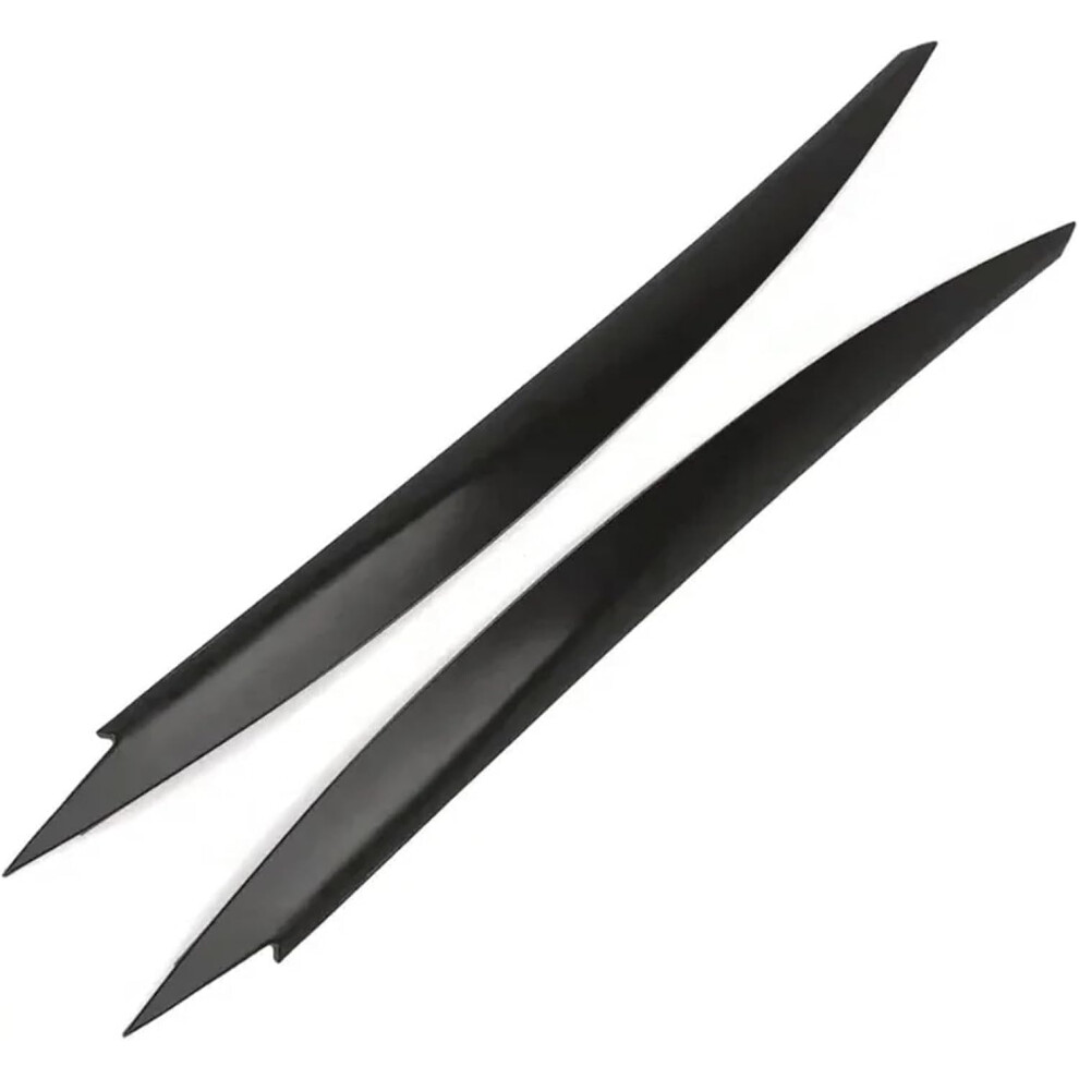 Headlight Eyebrow For Vw Golf 7 Mk7 Gti R, Eyelids Cover Trim, Car Headlight Sticker, Black 6447073687365