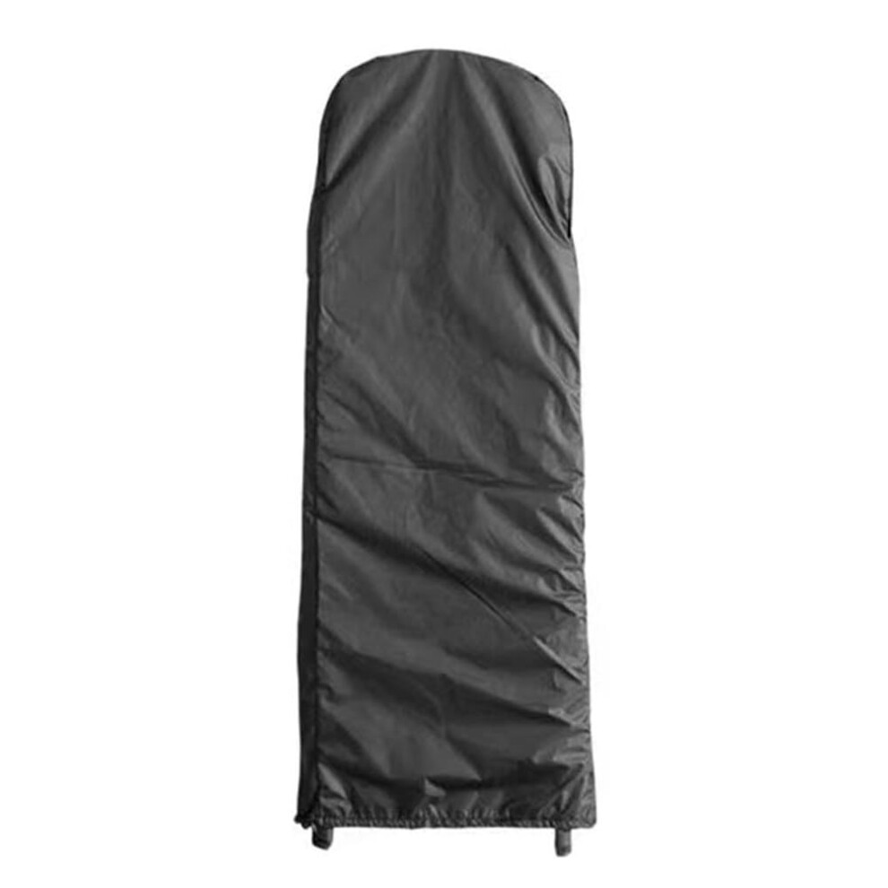 Dust Cover For Outdoor Folding Ladders - Drawstring, 210D Oxford Cloth, Black Or Silver, Size 50 X 154 X 6.5 Cm 6447073687396