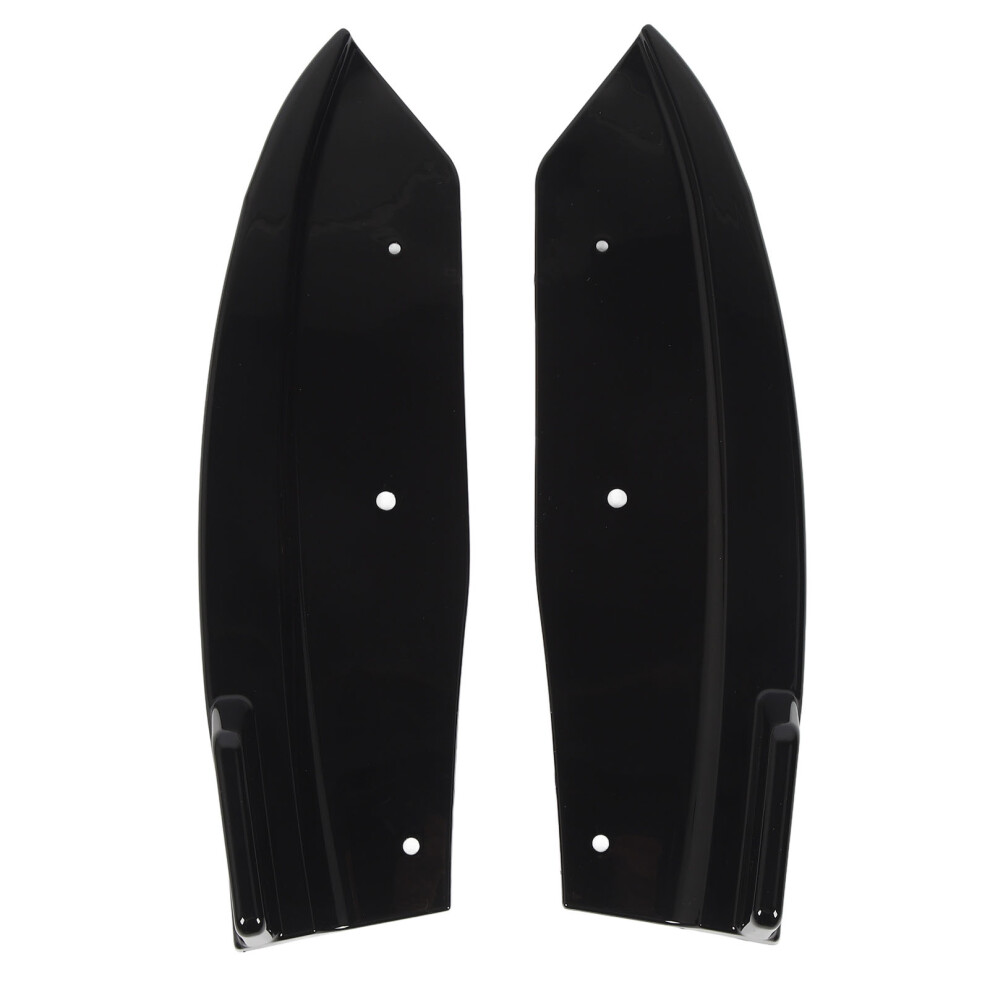 2 Pcs Glossy Rear Bumper Lip Spoiler For X4 G02 MâSport 2018-2021 Black 4601349591462