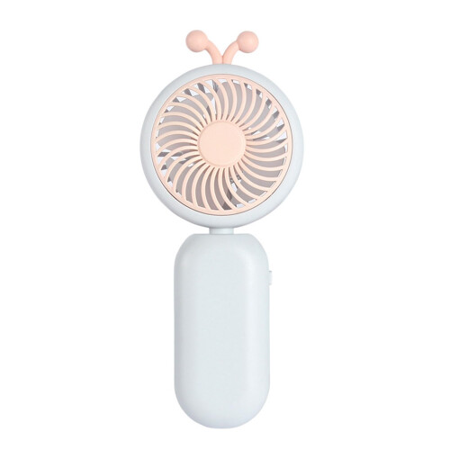 Table Fan USB Rechargeable Desk Fan Handheld Compact Mini Cooling Three Speed Gril Design