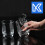 KADAX Gläser für Whiskygetränke, 320 ml, 6er-Set 2