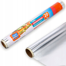 RAVI Aluminium-Lebensmittelfolie Starke Rolle 20 m 29 cm