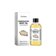 OceAura Coconut Cream Pie Body Oil Nourishes Soft, Smooth And Hydrating Skin Care Massage Oil