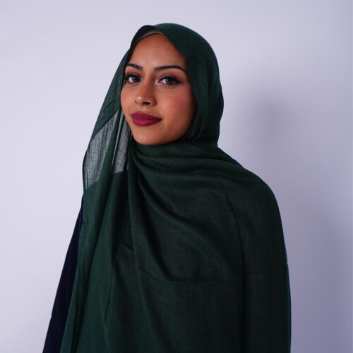 (Forest) Premium Soft Modal hijabs Lightweight & Breathable