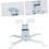 Telescopic Projector Ceiling Mount Wall Hanging Bracket Adjustable Height Universal Projector Mount 5