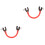 Ski Tip Training Aid 2-Pack Connectors For Beginners, Skiing Practice Accessories, Random Color Options 1