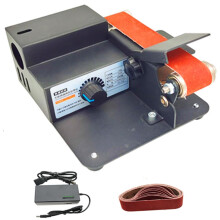 Micro Belt Machine Mini Belt Grinding Tool, DIY Polishing And Engraving, Stepless Speed Regulation, Derusting