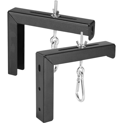 Projector Wall Mount - Adjustable Ceiling And Wall Bracket, Projector Screen Hanging Brackets, 80lbs Capacity 1