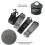Adjustable Ski Straps Snowboard Straps Ski Fixing Tool Ski And Pole Carrier Black 5