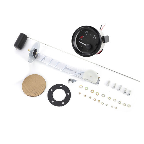12V Kraftstoffanzeige mit Sensor, 2 Zoll Durchmesser, Kunststoff 1