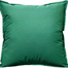 (Green, 43 x 43 cm) Outdoor Waterproof Garden Cushions – Square Decorative Scatter Pads for Bench, Seat or Patio