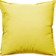 (Ochre, 43 x 43 cm) Outdoor Waterproof Garden Cushions – Square Decorative Scatter Pads for Bench, Seat or Patio