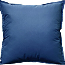 (Blue, 43 x 43 cm) Outdoor Waterproof Garden Cushions – Square Decorative Scatter Pads for Bench, Seat or Patio