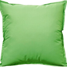 (Lime Green, 43 x 43 cm) Outdoor Waterproof Garden Cushions – Square Decorative Scatter Pads for Bench, Seat or Patio