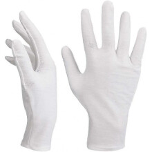 12 Pairs White Gloves Cotton Soft Cotton Gloves Breathable Work Gloves Ladies