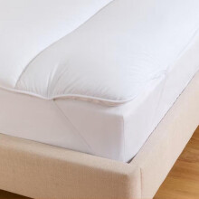(Single) Soft Microfibre Mattress Topper Enhancer With Elasticated Corner Straps