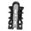 Universal Motorcycle Water Bottle Holder Support ABS Grey 2.5cm Clamp 11