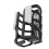 Universal Motorcycle Water Bottle Holder Support ABS Grey 2.5cm Clamp 12