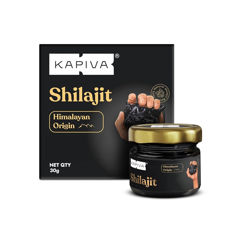 Kapiva Himalayan Shilajit Resin | 100% Pure, Natural & Ayurvedic