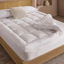 (Single) Deluxe Platinum Collection Super Soft Mattress Topper 10cm Extra Thick 7-Star Boutique Hotel Luxury with Diamond-Stitch - Ultra-Premium Supp