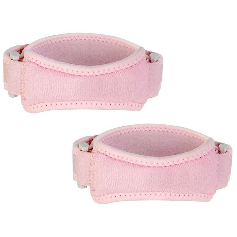 Pink 2Pcs Patella Tendon Knee Support Patella Knee Strap For