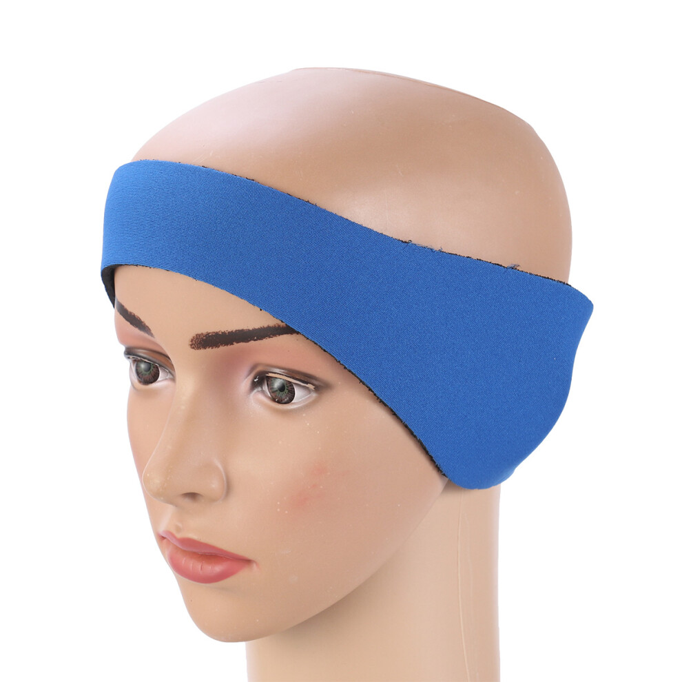 Photos - Climbing Gear Adjustable swimming headband for kids and adults, blue, size L