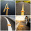 4pcs reflective plastic road studs dual-sided for highway safety 9