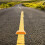 4pcs reflective plastic road studs dual-sided for highway safety 4