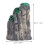 6 pcs artificial rockery miniature figurines bottle planter model 3