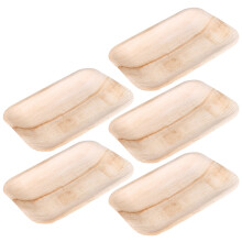 5 pcs wooden rectangular for , dessert, , party