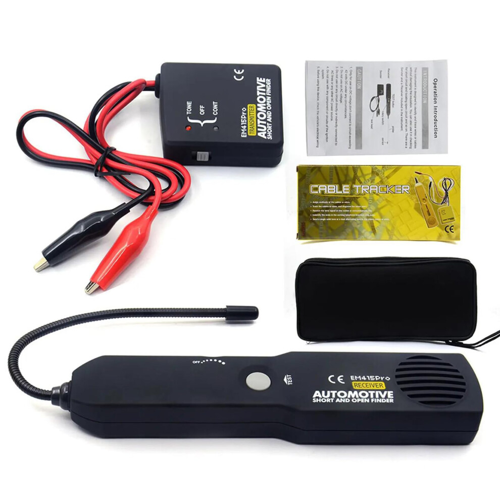 Car Wire Short Finder Dc 6-42V Probe Car Diagnostic Tool Digital Car Circuit Scanner Open Short Finder Automotive Repair 9084446914245
