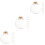 36 pcs clear plastic empty baubles fillable diy ornaments 7