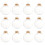 36 pcs clear plastic empty baubles fillable diy ornaments 1