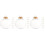 36 pcs clear plastic empty baubles fillable diy ornaments 6