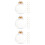 36 pcs clear plastic empty baubles fillable diy ornaments 10