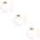36 pcs clear plastic empty baubles fillable diy ornaments 11