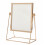 square desktop makeup mirror with flower lace design random color 1