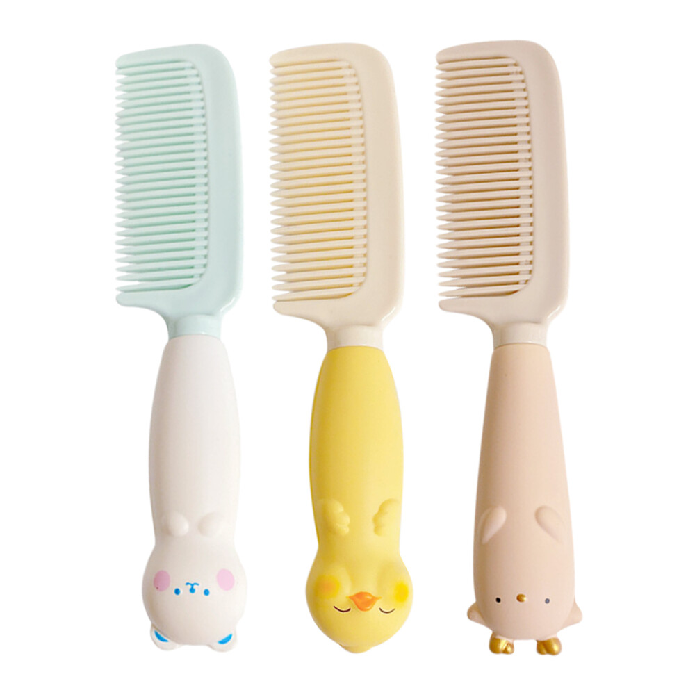 Solustre Unisex 3Pcs Wide Tooth Hair Combs For Women, Detangling And Travel