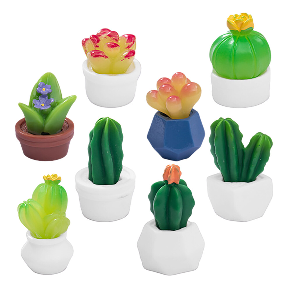 Photos - Other Toys 32 pcs miniature potted artificial plants for dollhouse decor