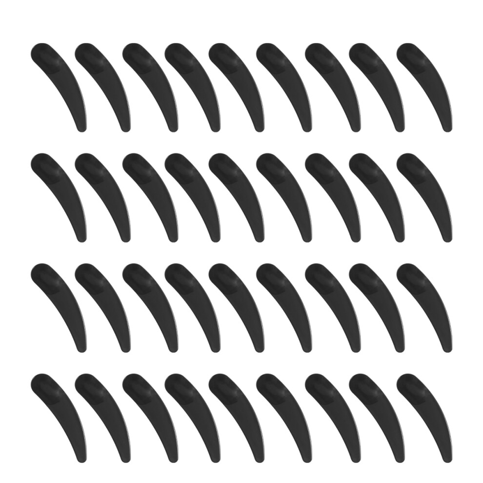 Artibetter Black 50 Pcs Reusable Plastic Makeup Spatulas For Facial Mask Application