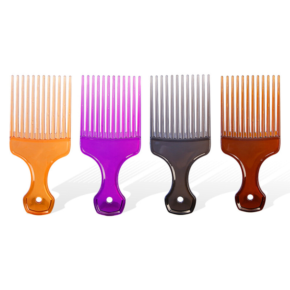 Iplusmile 3Pcs Portable Plastic Scalp Massage Comb With Hanging Hole Yellow