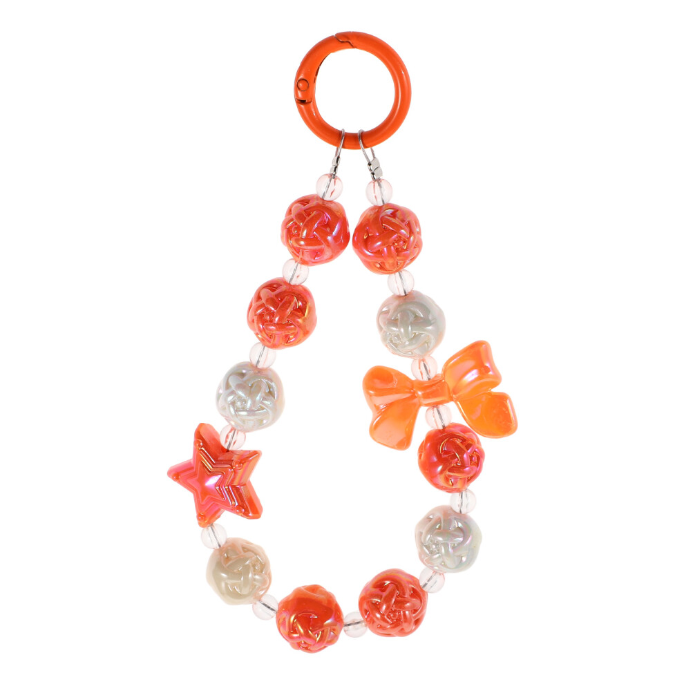 3Pcs Beaded Phone And Car Keyring Charm For Women, Purse Pendant 3203199470396