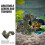 aquarium resin rock cave with tree for betta fish hiding 6