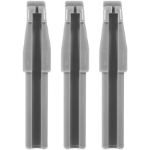 3pcs plastic eyebrow pencil sharpeners for women