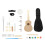 2 sets ukulele diy materials kit handmade instrument supplies 1