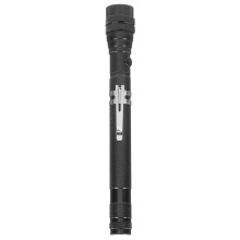 Magnetic telescoping pick up tool with LED light, 360 rotation
