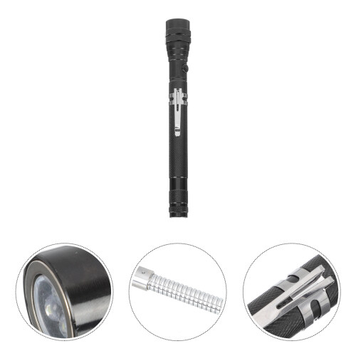 Magnetic telescoping pick up tool with LED light, 360 rotation 2