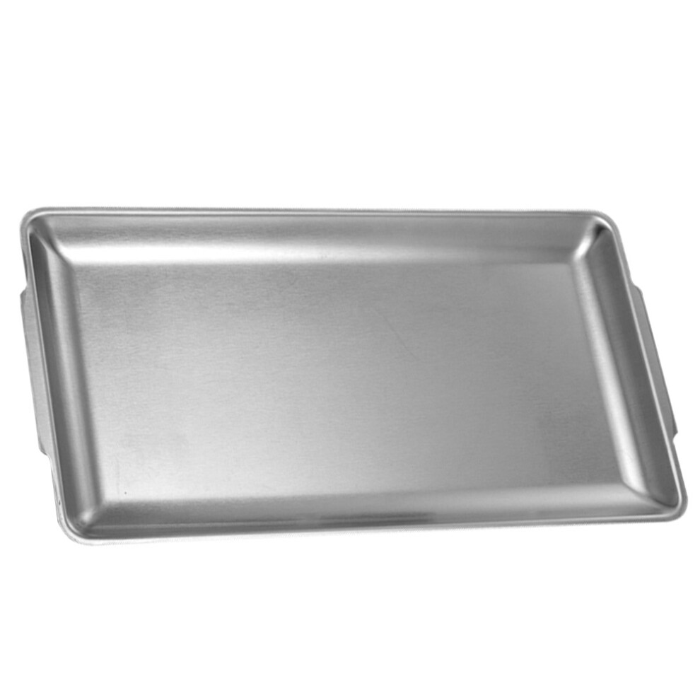 1pc stainless steel oblong barbecue pan sushi storage plate-image-OPC-PKGPMFG-NEW