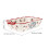 ceramic baking dish roasting pan with handle multi use cookware 2
