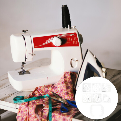 7pcs acrylic sewing patchwork rulers for diy pattern splicing 2